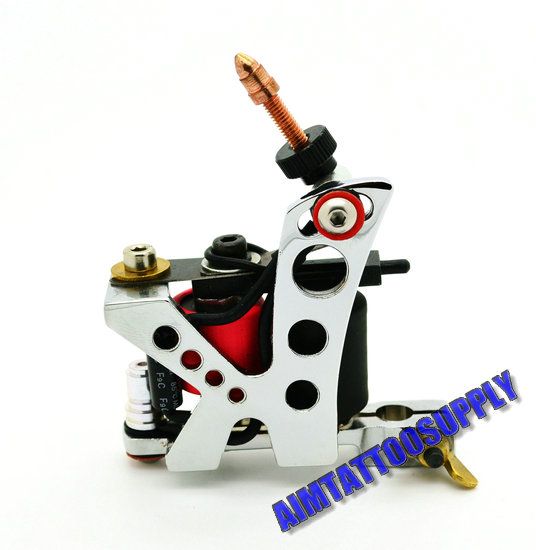 FK Irons Tattoo Machine Exactor II Mirrored Style 10 Coil High Quality