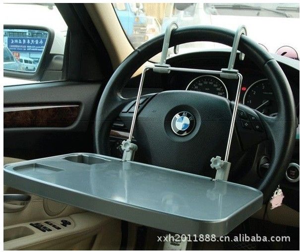 Car Supplies Laptop Desk Car Computer Shelf Drinks Tray Folding