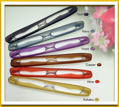 

PODREADER GUN NAVY Fashion Reading Glasses US Patent, Mini Folding Pocket Reader,Foldable Light +1.0 to +3.0 Presbyopia Hyperopia Glasses