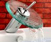 Gratis frakt 1pcs * Hot Sale Waterfall Caucet Badrumskärm Sink 2c