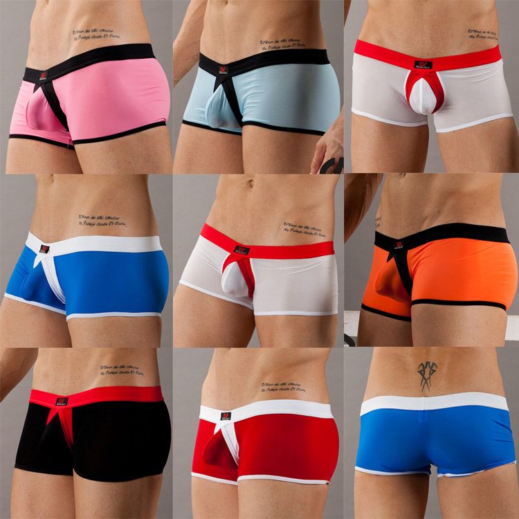 Mens Underwear Brand Boxer Briefs For Male Sexy Underpants WJ7028 From