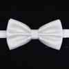 coffret cadeau Elegant Noble Satin couleur solide nuptiale / marié bestman cravates Party Ties Business Bow Tie