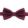 coffret cadeau Elegant Noble Satin couleur solide nuptiale / marié bestman cravates Party Ties Business Bow Tie