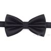 coffret cadeau Elegant Noble Satin couleur solide nuptiale / marié bestman cravates Party Ties Business Bow Tie