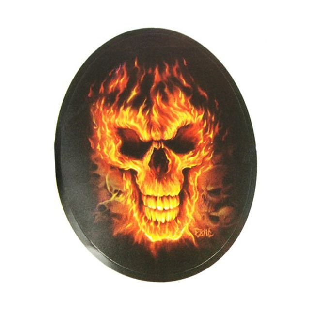 FlaMes Skull Motorcycle Car Auto Racing Decal Sticker From Tengyue92