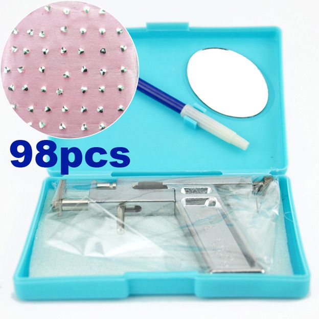 Steel Ear Tattoo Body Piercing Gun Of Silver Studs Tattoo Piercing Kit From Cxm0668, 10.04