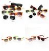 (100PCS) hot sale classic style sunglasses women men modern beach sunglasses Multi-color sunglasses