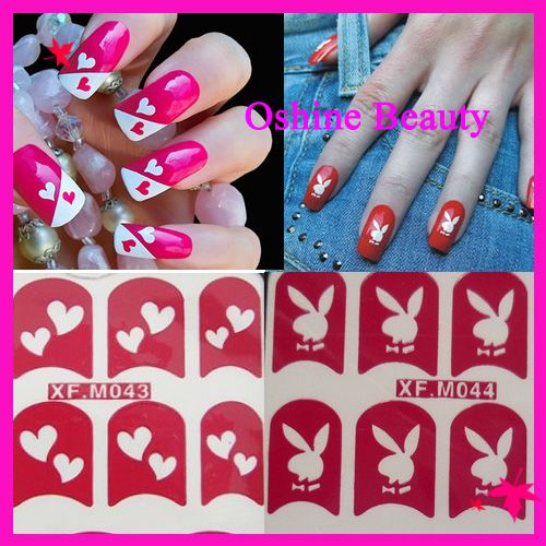 tattoo stencil designed for the nail art new style hollowed out nail sticker nail stamping sticker from oshinebeauty 0 21 dhgate com