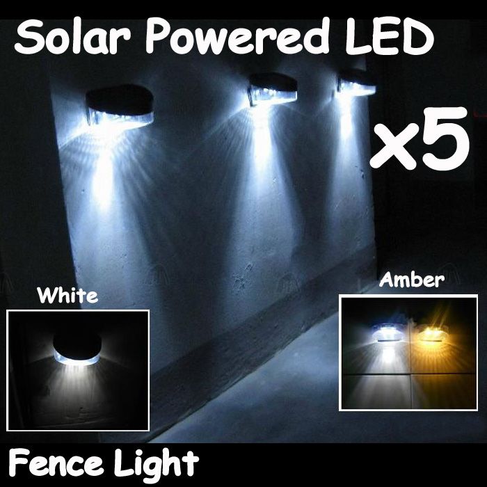2019 New Outdoor Garden Path Wall Solar Powered Led Fence Light Lighting Lamp Whole Of 5 From Vickybabala 46 24 Dhgate Com