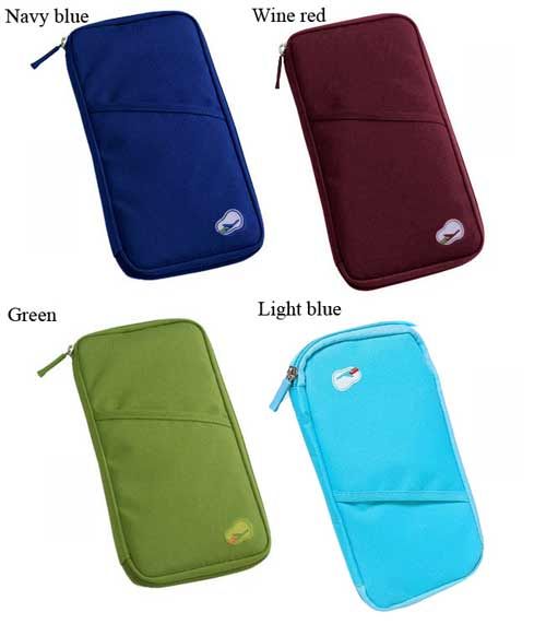 New Travel Wallet Passport Holder Document Organizer Storage Bag Case