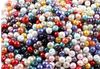 Multicolor Round Pearl Imitation Glass Beads 4mm 3000pcslot Loose Beads Jewelry DIY Fit Bracelets Necklace4310023