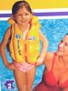 1 개 INTEX 수영장 학교 2 단계 해변 플로트 팽창 식 보조 수영복 색상 옐로우