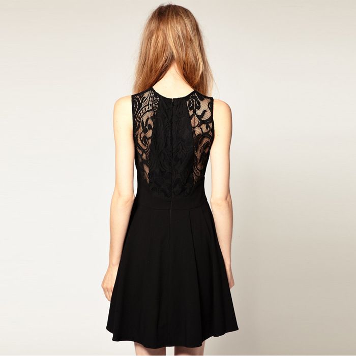 Promotion!! Hot Sale!! Women Top Tank Dress Sleeveless Lace Dresses ...