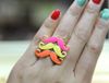 2019 hot koop gekleurde mode-sieraden man vrouw meisjes creatieve baard gekleurde baard ring 50pcs / lot