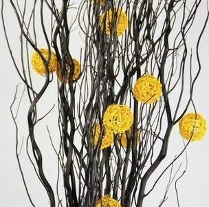 2019 From 3cm To 7cm Natural Twig Balls Vase Filler Table Scatter