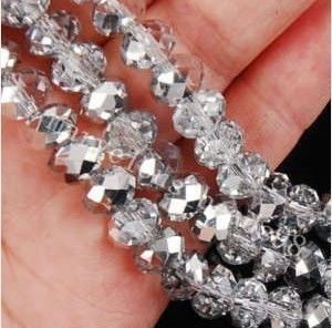 Crystal Loose Beads 4x6mm ثم ثمانية Color Select01237360211