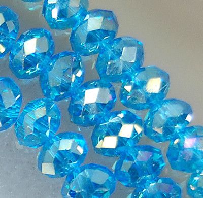 Crystal Loose Beads 4x6mm Eight Color Select01239498139