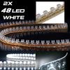 Superlight 48CM 48 LED Linear Flexible Strip Car 5 color can choose Flexible Strip Car Light 12V