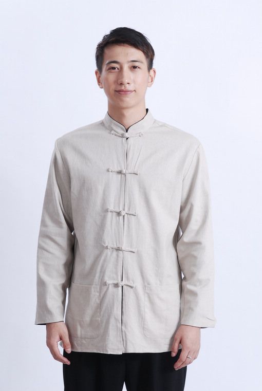 2017 Cotton Reversible Chinese Men'S Kung Fu Jacket/Coat Ghjhjj Size: M ...