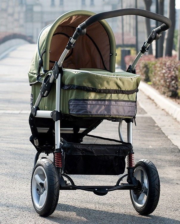 Baby Strollers Luxury Aluminum Beshine Pneumatic Tire Handcart