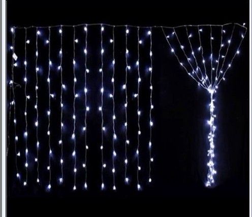 Vakantielichten Bruiloft Back Ground Holiday Parties Lamp 3M * 3M 300 LED-gordijnlampen