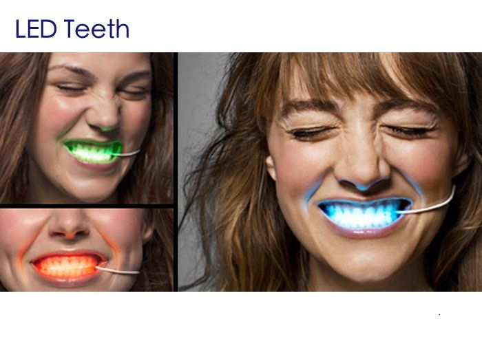 Led Teeth Light Led Smile Led Mouth Flashing Teeth Mouth Toy Fashion