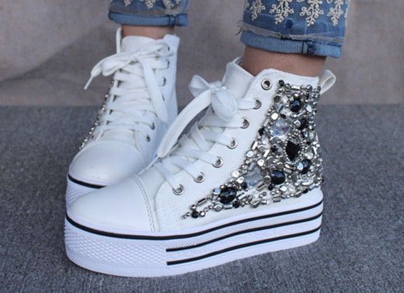 platform high top shoes