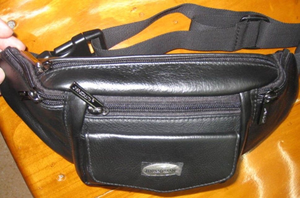 

Leather Bum Bags Waist pack Belt bag #2134, Mixed