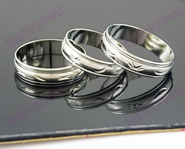100 teile/los MIX Größe 5 MM Breite Metall Farbe Spin Spinning Arc Kupfer Transport Ring Ringe Band Rings245b