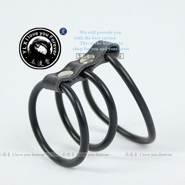 Wholesale Soft Cocking Bicyclic Penis Ring Metal Sex Toy