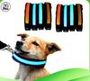 newest pet dog safety collar led lightup flashing glow in the dark necklace collars free