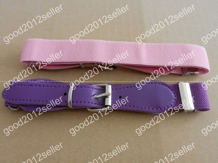 Baby Elastic Belt Children Belt Boys And Girls Candy Color Belt Elastic