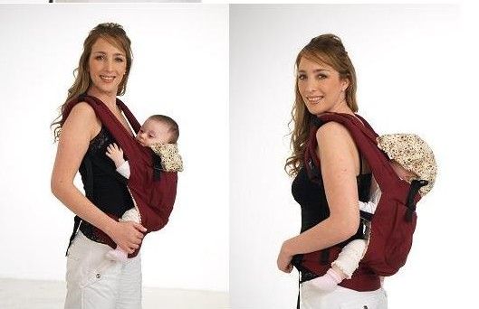 baby carrier with head support