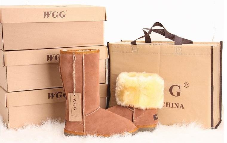 

2012 Xmas gift Women's Classic tall WGG snow Boots warm leather boots US 5-10 by shuxianhaoyun, Black