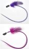 Vitage WOMEN'S FEATHER HAIR HIGHLIGHT EXTENSION SNAP CLAMP CLIP ON DECORATION HAIRBAND HAIR CLIPS halloween christmas hen par317R