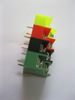 Conector de bloco do terminal do parafuso 85mm 2 pino Highlow 4 barreira de cores Tipo 100 PCs por lote 9653070