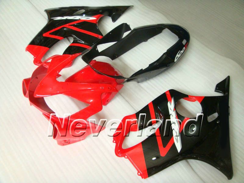 ホンダフェアリングキット用レッドブラックボディCBR600F4I CBR600 F4I 04 05 06 07 CBR 600 2004 2005 2006 2007