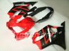 Röd svart kropp för Honda Fairing Kit CBR600F4I CBR600 F4I 04 05 06 07 CBR 600 2004 2005 2006 2007