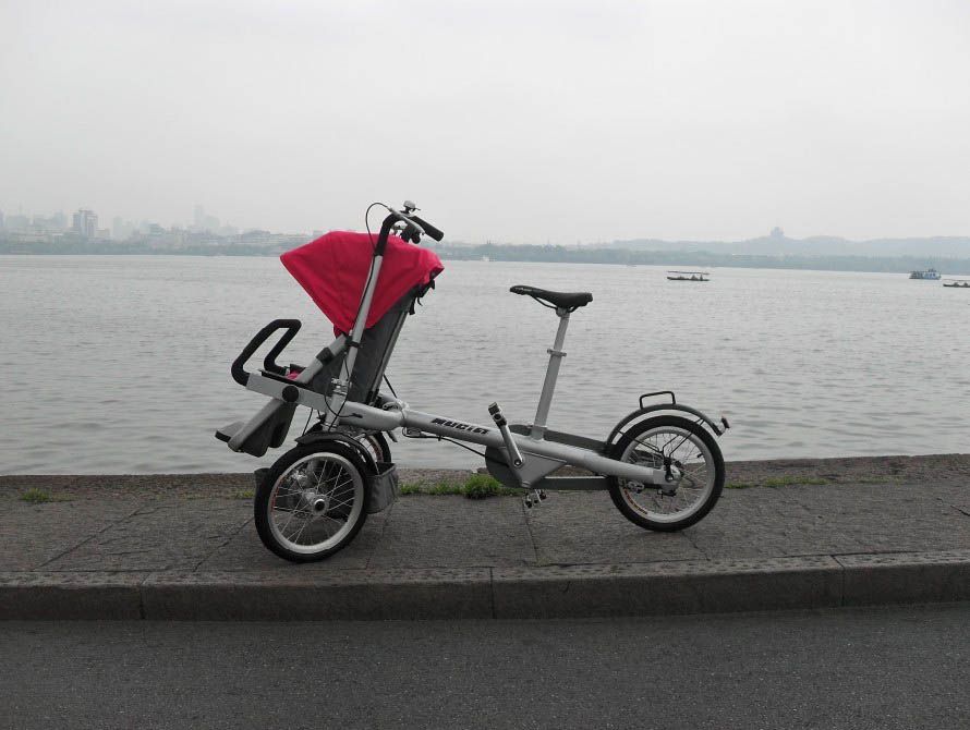 mother baby stroller bike