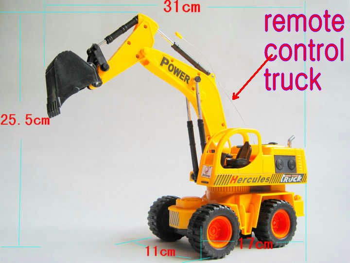 excavator toy video