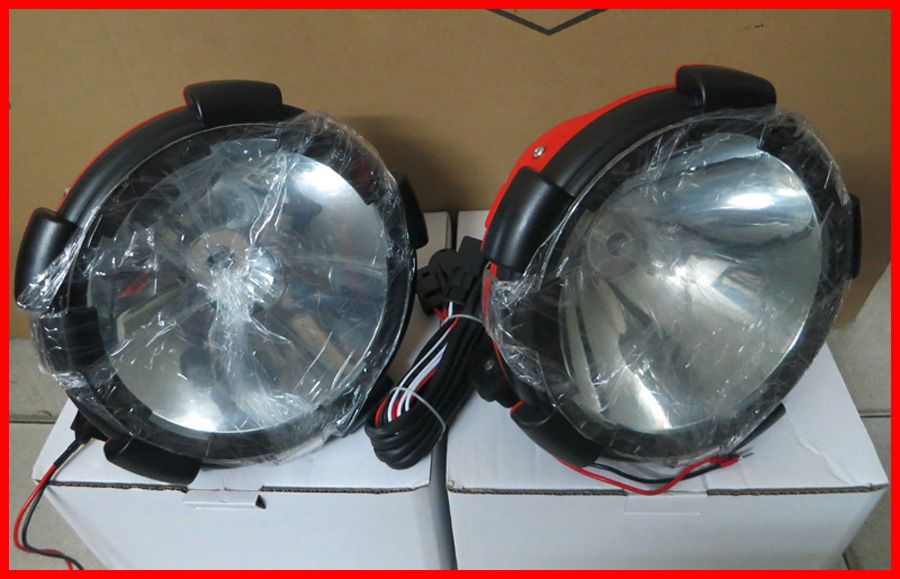PAIR9quot inch 70W 75W POWER HID Xenon Driving Light SUV ATV OffRoad 4WD 932V Spot Beam 3200lm5834093