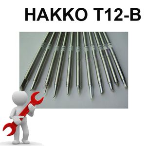 HAKKO T12 Pointe de fer à souder T12-B Fit pour FX-950 FX-951 FX-952 en Solde