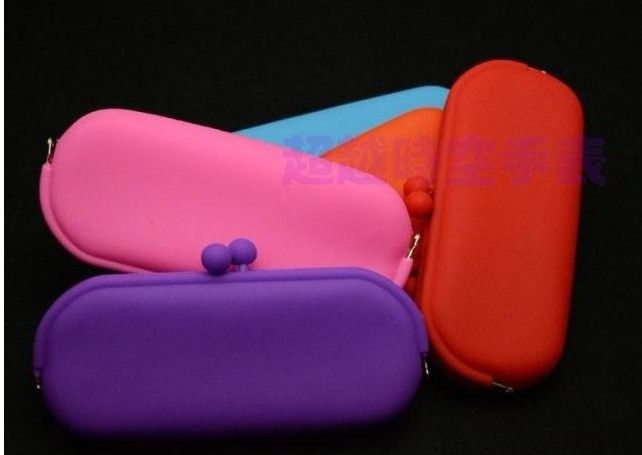 silicone carteira telefone pacote óculos saco cosmético saco de presente de natal