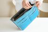 10 pezzi Borsa da viaggio da donna Inserto per borsa Organizer Borsa grande fodera Organizer Tidy Bag Pouch rosa