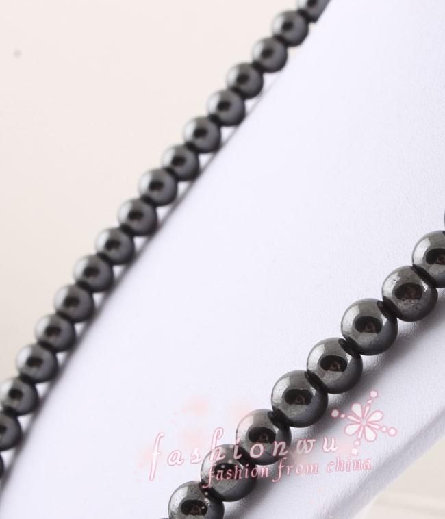 mic hot sell 8mm high power magnetic hematite round bead beads free diy