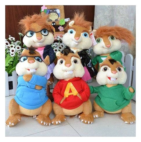 alvin y las ardillas peluches