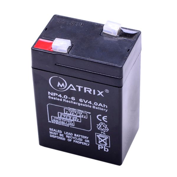 New Rechargeable Sealed Lead Acid Battery 6V 4AH 12699 From Wtotoy, 19