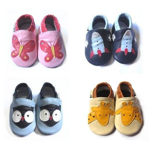 baby leather slippers