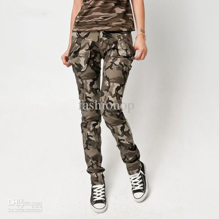 2 color camo pants