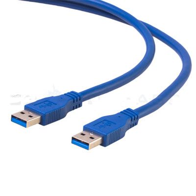 10pcs 3ft 1M Blue USB 3 0 Тип A Мужчина для мужчин 5 Гбит / с SuperSpeed ​​Extension Cable321K